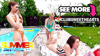 Wet & Wanton Summer 18yo Lesbians ClubSweethearts