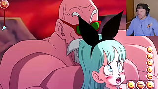 Dab hand Roshi Is Ruining Hammer away Dragon Ball Timeline (Kame Paradise 2 Multiversex) [Uncensored]