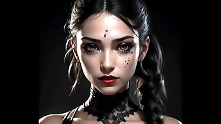 Goth Girls Similarly to to Show Special Dealings Compilation - AI Porn Arts #6
